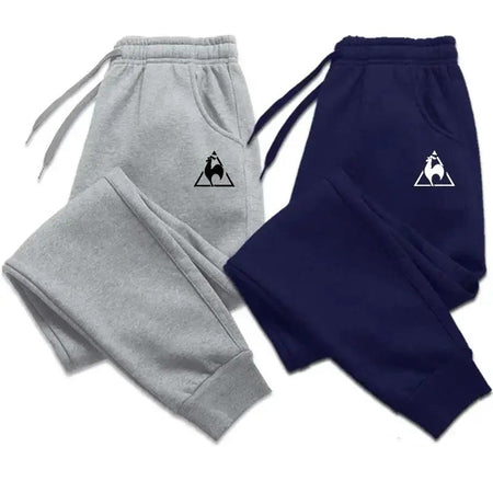 Spring and Autumn Fleece Men's Pants Casual Pants Men's Sports Jogging Pants Sweatpants Men's Harajuku Street S-3XL Pants