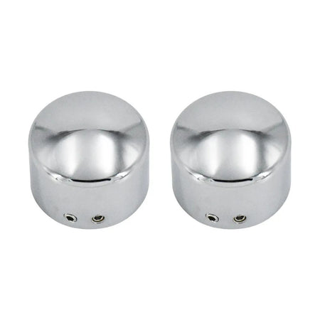 2pcs Motorcycle Front Axle Nut Cover Cap Bolt Black/Chrome For Harley Touring Softail Breakout Dyna Street Bob V-Rod Sportster