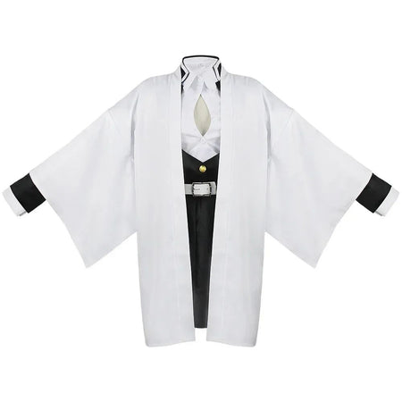 Anime Kimono Kanroji Mitsuri Cosplay Costume Kisatsutai Sexy Women Halloween Clothes