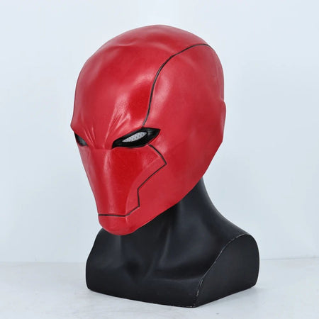 Cosplay Masks Superhero Red Hood Helmet Latex for Adult Man Face Masks Halloween Party Masquerade Carnival Costume Prop