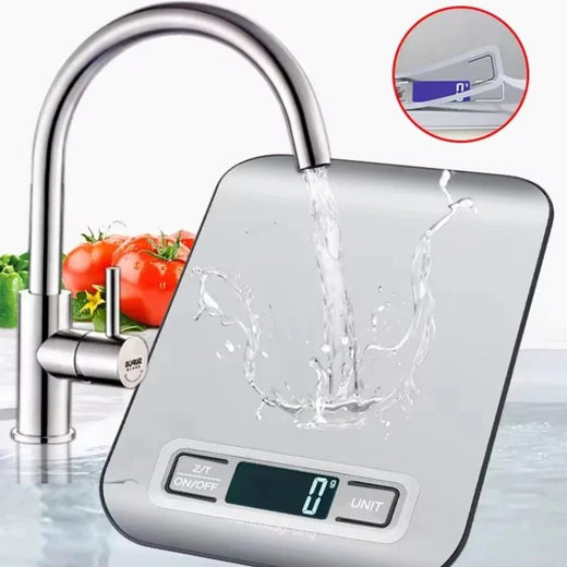 New 5kg-1g Digital Electronic Kitchen Scale with LED Display Stainless Steel Panel Ideal for Home Jewelry Snacks &Baking