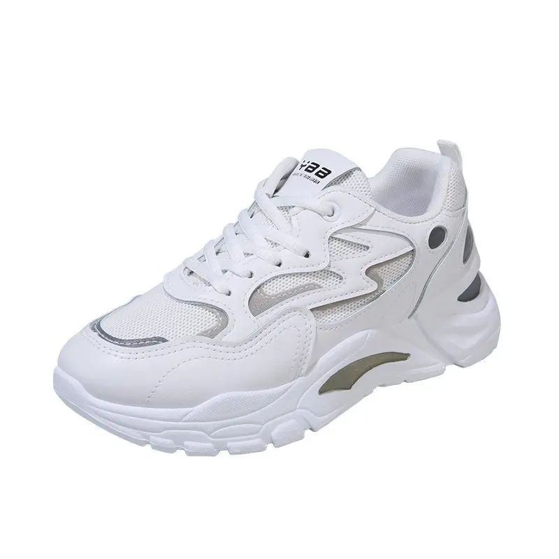 Height Increasing Chunky Sneakers Women New Fashion Lightweight Breathable Platform Mesh Sport Shoes Women's Casual Sneaker