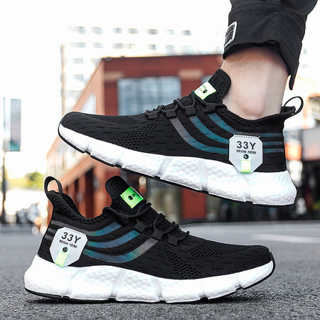 Women Sneakers 2023 New Mesh Breathable White Running Platform Shoes Comfortable Outdoor Sports Men Brand Shoes Tenis Masculino