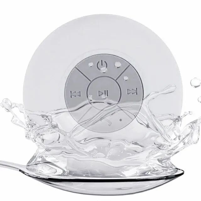 Wireless Bluetooth Waterproof Speaker With Suction Cup Sound For Car, Shower Sound