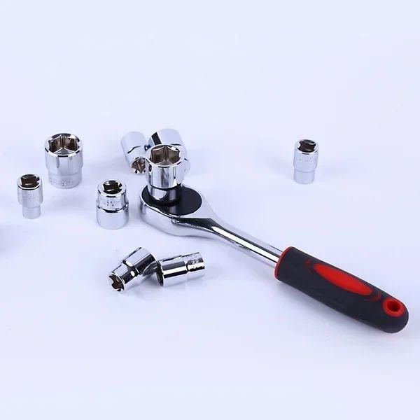 New Upgrade Wrench Socket Set Hardware Car Boat Motorcycle Bicycle Repairing Tool