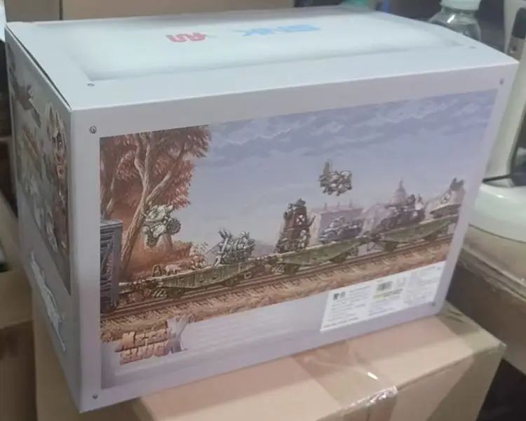 In Stock Metal Slug X Series Small Scale Assembly Model Tank Aircraft Truck Captive Doll Model Toys Gifts