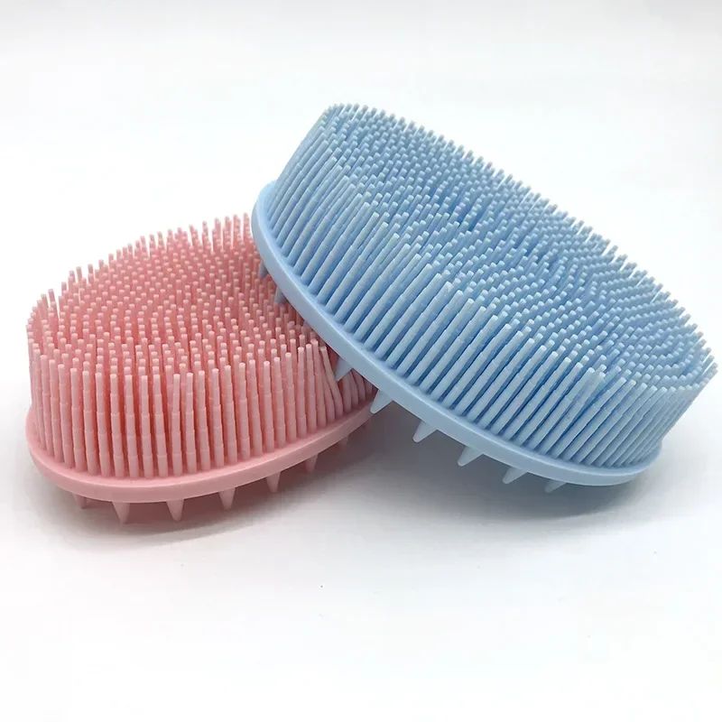 Silicone Body Brush Baby Shower Body Wash Sponge Dry Massage Bath Towel for BodyBas Body Wash Scrubber Brush Bath Back Scrubber