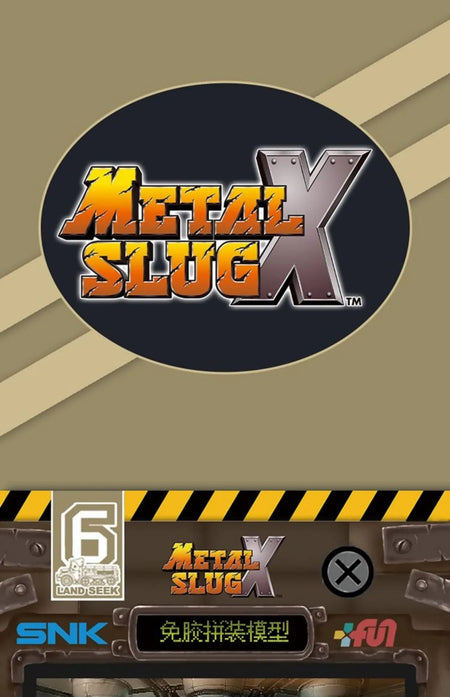 In Stock Metal Slug X Series Small Scale Assembly Model Tank Aircraft Truck Captive Doll Model Toys Gifts