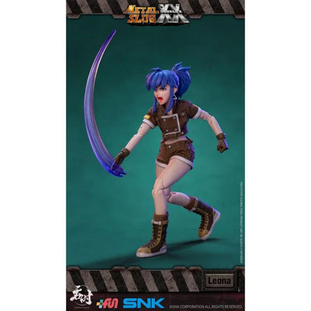 Original TUNSHI STUDIO BRAND METAL SLUG Metal Slug XX Leona Heidern 1/12 in Stock Anime Action Collection Figures Model Toy AIme