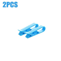 36/2pcs Garbage Bin Fixed Clip Waste Basket Rubbish Bag Anti-Slip Holder Clamp Snack Bag Sealing Clips Kitchen Storage Organizer