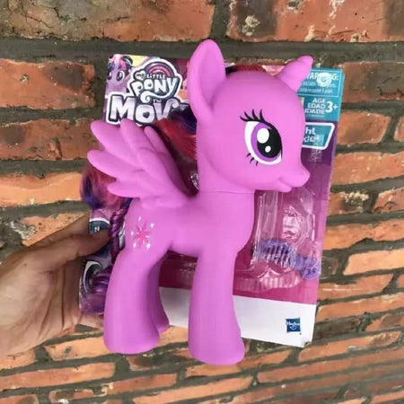 Genuine Hasbro My Little Pony Kawaii Twilight Sparkle Birthday Gift Desktop Decor Anime Cartoon Trendy Toys for Girls Collection