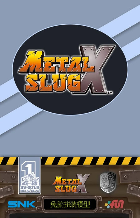 In Stock Metal Slug X Series Small Scale Assembly Model Tank Aircraft Truck Captive Doll Model Toys Gifts