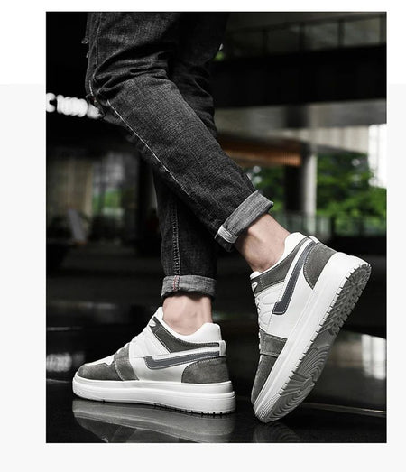 2025 Men Elevator Shoes heightening sneakers for men 6cm 8cm breathable height increased shoes for man sports shoes