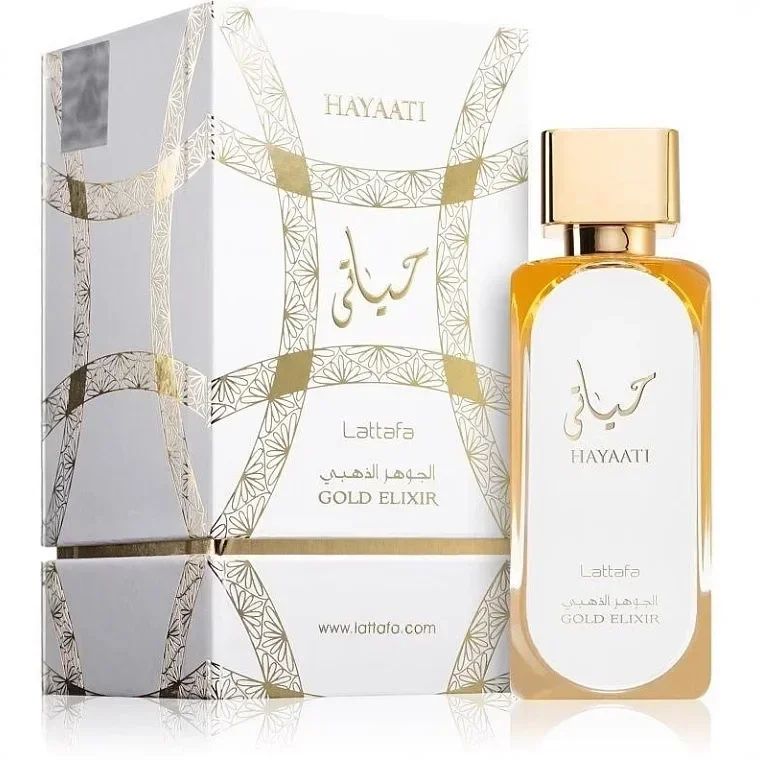 Lattafa Hayaati Men's and Women's Perfume 100ml, Woody Scent, Long-lasting Amber and Citrus Fragrance Guaranteed Gift