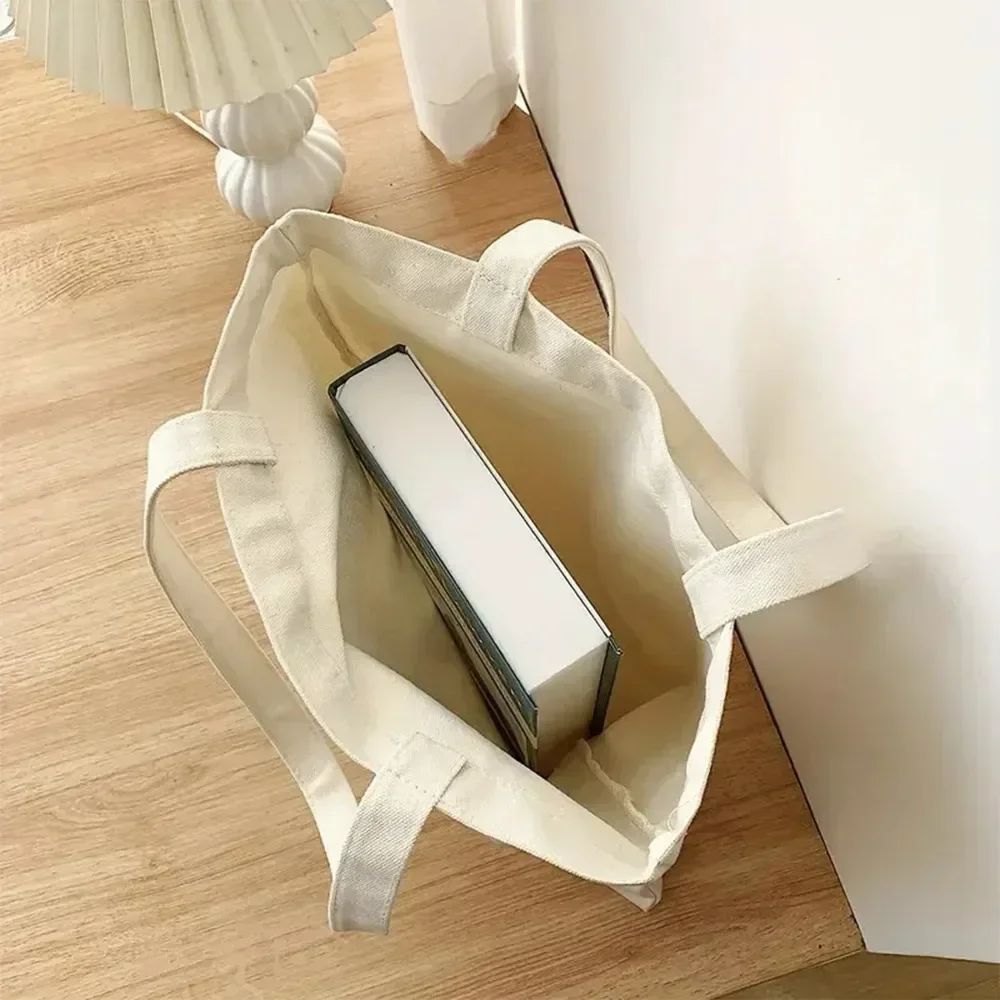 Sombr World Tour Tote Bag Shopping Bag Print Original Design White Unisex Travel Canvas Casual Bag Commuting Portable Handbags