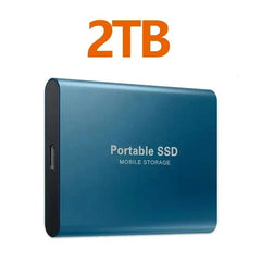 Portable SSD 1TB High Speed Hard Drive USB3.1 Type-C Solid Disk 2TB 4TB External ssd Original Hard Disk for Phone/Loptop/PC/Mac