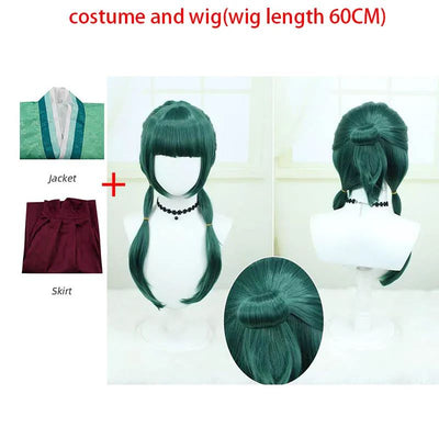 Maomao Cosplay Costume Anime Apothecary Diaries Outfits Mao Mao Kimono Halloween Carnival Party For Women