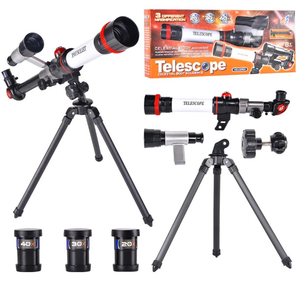 Professional Astronomical Telescope Stargazing Monocular HD High Magnification Space Planet Observation for Science Experiment