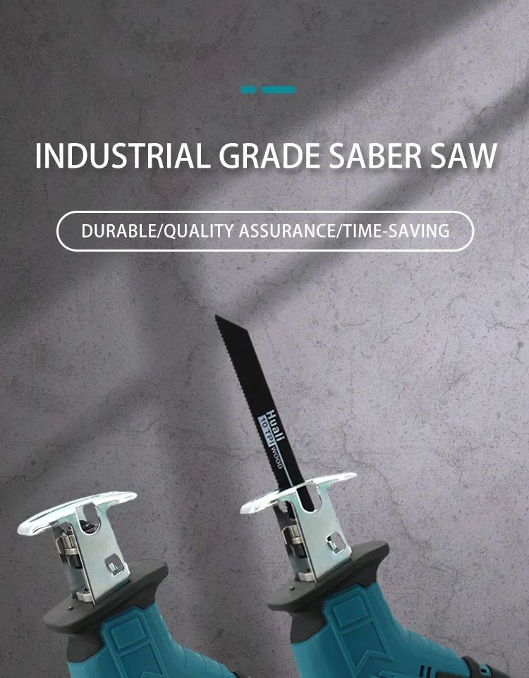 Makita-Brushless Cordless Reciprocating Saw, Electric Power Tool, Portable, Wood, Metal Pipe, Cutting Chain Saw, 18V, ML-505