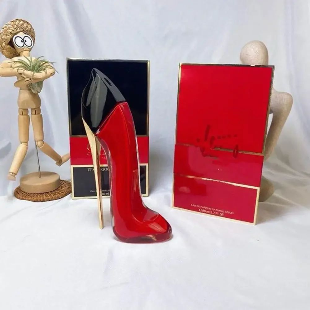 80ml Lasting Fragrance Sexy Spray Fashion Deodorant Perfume New Women's Luxury Floral Elegant High Heel Bottle Design