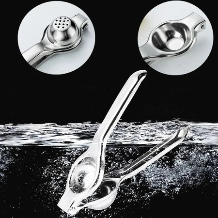 Stainless Steel Manual Juicer Processor Lemon Squeezer Orange Fruit Household Lemon Clip Fruit  Pressing Kitchen Accessories