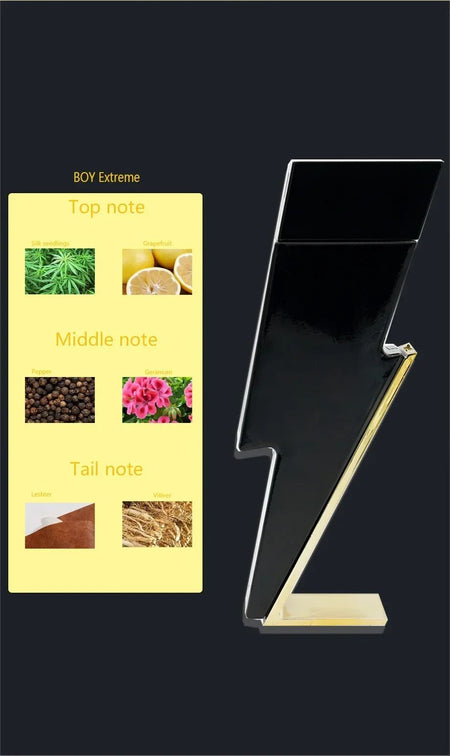 2025 Hot Sales 110ML Perfumes Masculinos Bad Boy Lightning Eau De Parfum Spray For Men A Classic Men's Fragrance Gifts