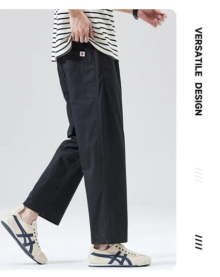 Cleanfit American Style Outdoor Sports Men's Casual Pants Nine Points Loose Mesh Comfortable Fashionable High-End Feeling