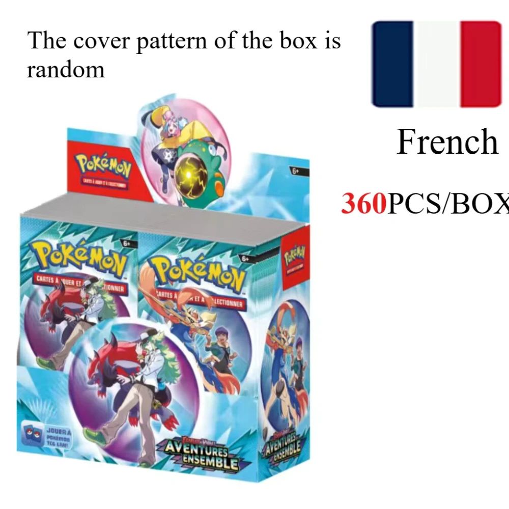 French 36 Packs Pokemon Card ASTRES RADIEUX Obsidian Flames Brilliant Stars Lost Origin Pokémon Booster Battle Transaction Card