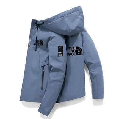 2025 Spring and Autumn men's outdoor sports coat top Windproof zipper jacket Casual quality hooded baseball jacket
