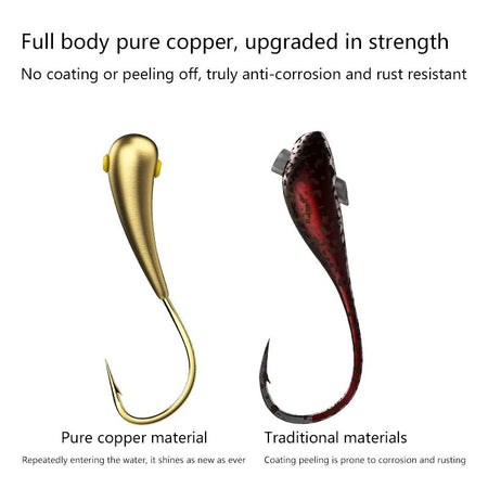 10PCS/lot Stainless Steel Fishing Hook Japan Barbed Overturned Hook Fishing Accessories Supplies Lure Carp Brass Fishing Tackle