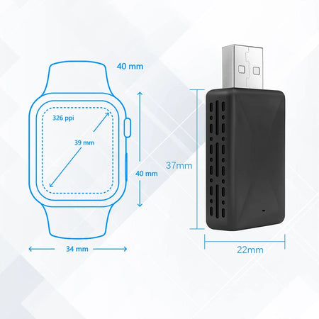 Carplay Android Auto Wireless Adapter for Toyota Mazda Nissan Camry Suzuki Subaru Citroen Audi Mercedes Kia Ford Opel Spotify BT