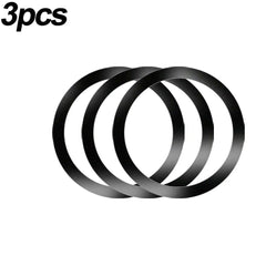 2024 Stainless Steel Universal Magnetic Metal Plate Ring For Magsafe Wireless Charger Iron Sheet Sticker Magnet Car Phone Holder