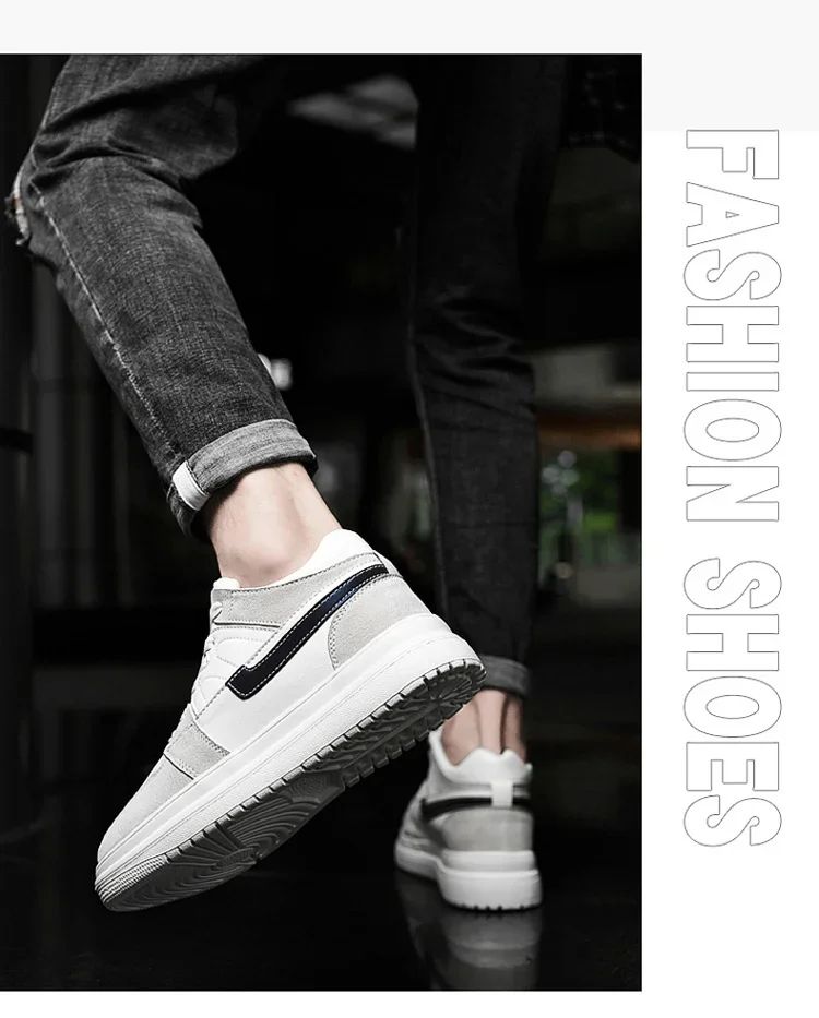 2025 Men Elevator Shoes heightening sneakers for men 6cm 8cm breathable height increased shoes for man sports shoes