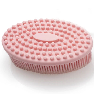 Silicone Body Brush Baby Shower Body Wash Sponge Dry Massage Bath Towel for BodyBas Body Wash Scrubber Brush Bath Back Scrubber