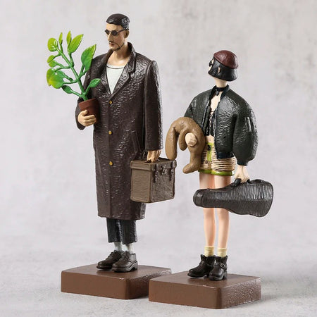2-pack The Professional Leon Mathilda Figure Figurine Collection Model Doll Toy 14-16cm