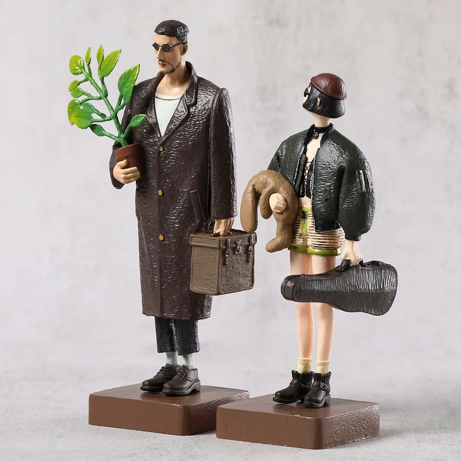 2-pack The Professional Leon Mathilda Figure Figurine Collection Model Doll Toy 14-16cm