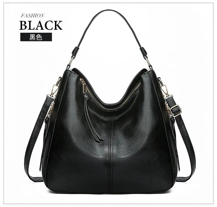 New women's handbag, single shoulder crossbody bag, PU women's tote bag, large capacity women's bag