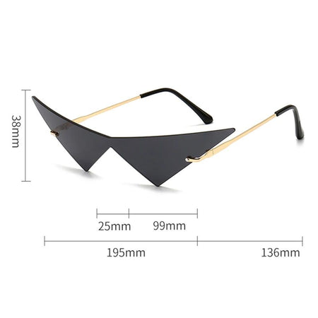 Halloween Cosplay Anime Tengen Toppa Gurren-Lagann Glasses Gothic Punk Sunglasses Hip Hop Eyeglasses for Unisex Accessories Prop