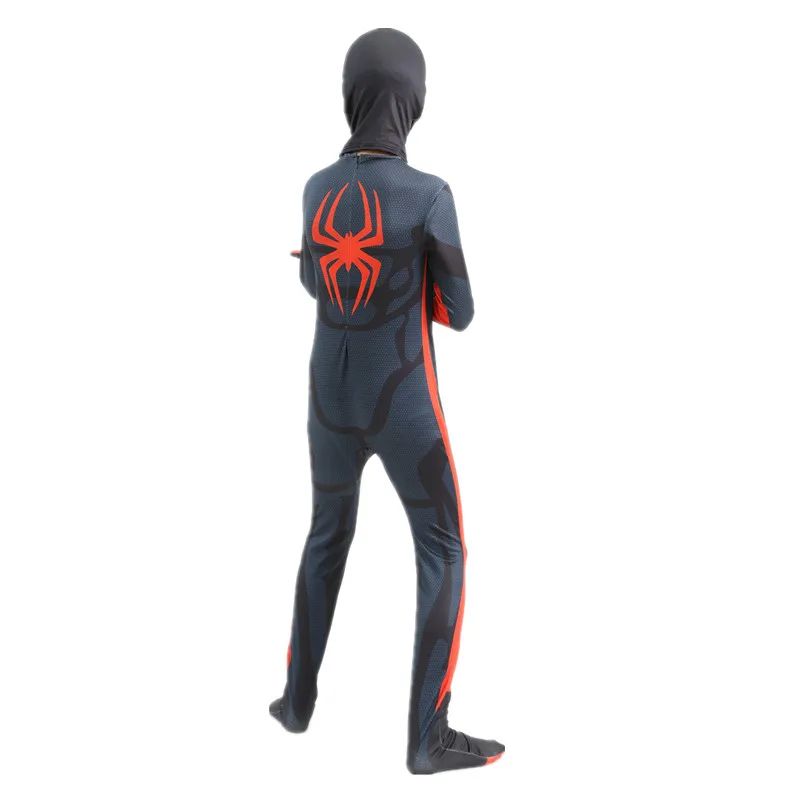 New Superhero Costume Fantasy Jumpsuit Suit Boys Movie Hero Cosplay Tights Halloween Mask Dress Up Party Performance Costume