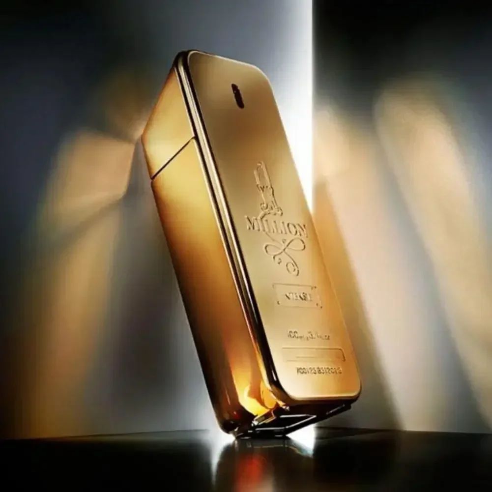 Golden Million Gold ,Perfume  Fragrance Cologne Fresh Men's Woody Brick Extrait - Men's Long-Lasting 100ml  Perfume Pray