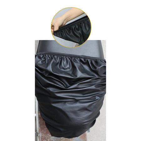 Motorcycle Waterproof Anti-skid Seat Cover PU Leather Cushion Protect Motorcycle Seat Cover Heat-insulated Breathable