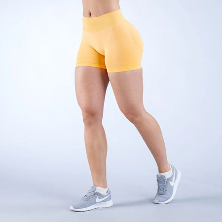Summer High Waisted Yoga Shorts Fashionable and Sexy Running Fitness Pants Solid Color Yoga Leggings Customizable labels