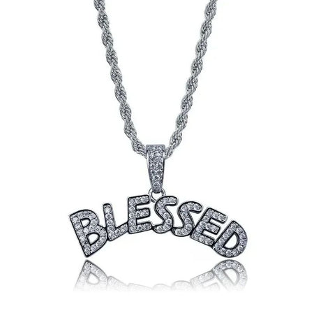 Bling Iced Out Pistol Pendant Submachine Gun Necklace Men Personality Hip Hop Rock Punk Cool Street Party Jewelry Gift