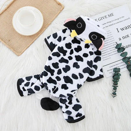 Winter Dog Clothes Warm Fleece Pet Dogs Hoodies Pet Clothes for Small Dogs Chihuahua Puppy Cats Jacket Coat Dog Jumpsuit Costume