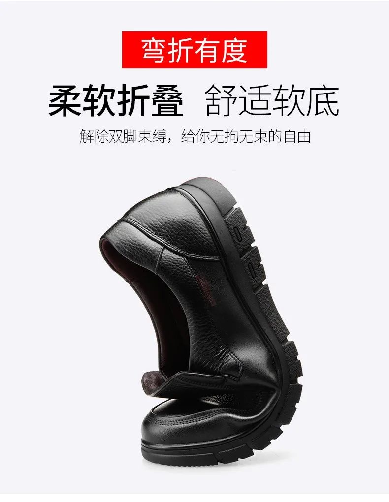Men Genuine Leather Businenss Loafers Handmade Shoes Non-slip Man Flat Driving Walking Man Soft Luxury Dad Dress Office Shoes