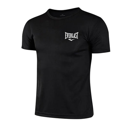 2025 Men's Summer Exercise Trainning Boxing T-shirts High Grade Breathable Quick Dry Short Sleeved Top Marathon Gym Fitness Tees