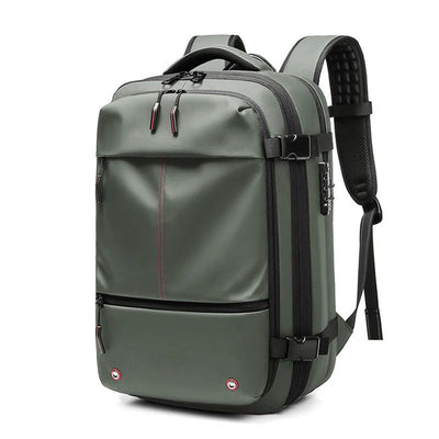 Men Travel Backpack 17 inch vacuum compression Laptop Backpack Extended Large Capacity school Backpack Hiking Business backpack