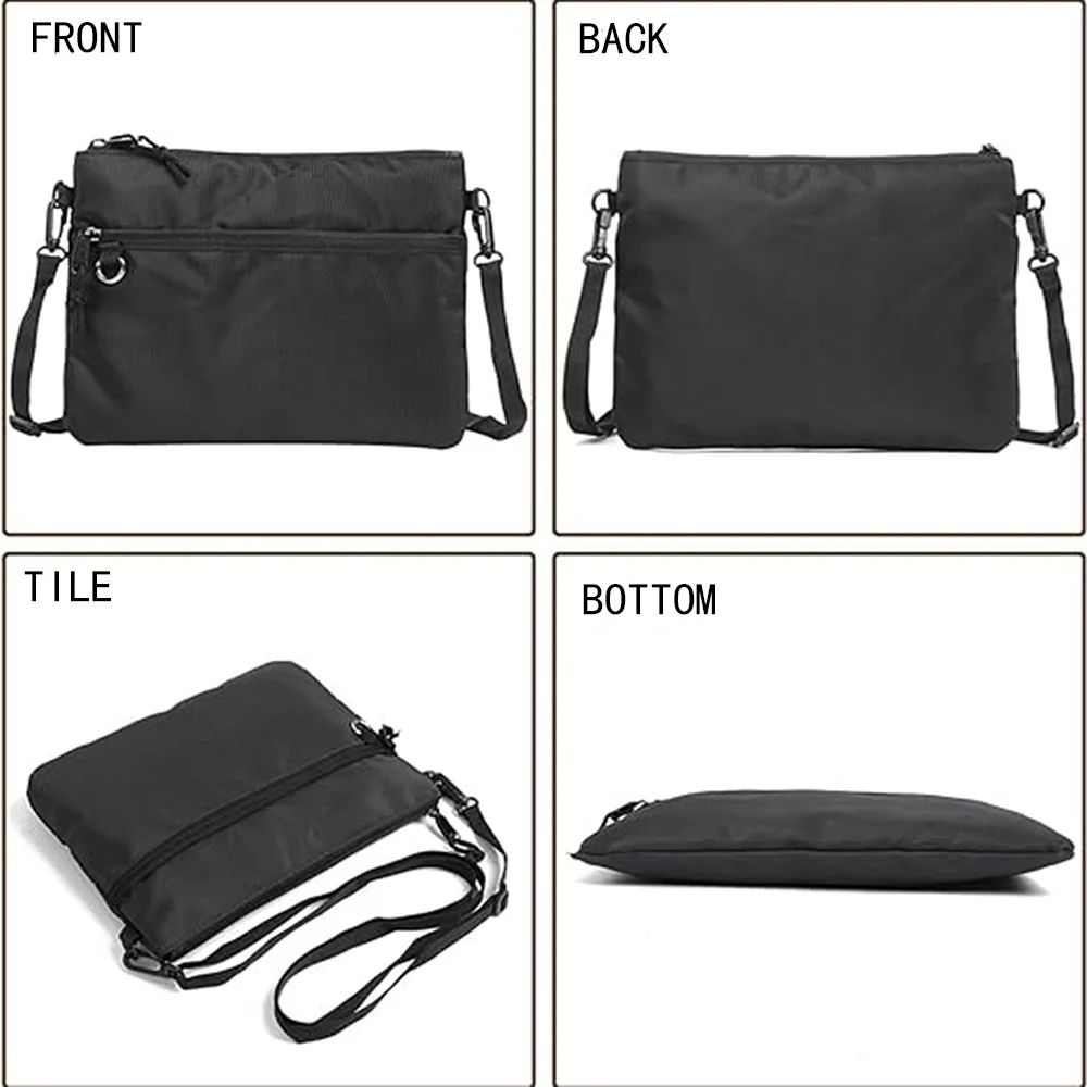 Nylon Chest Pack Cellphone Pouch Crossbody Bag Shoulder Bag Messenger Bag Sports Bag Casual Running Cycling Sling Bag Good