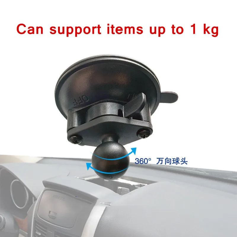 Twist-Lock Composite Suction Cup Base with Ball Vehicle Windshields for RAM Mounts Mobile phone holder car Mount GPS
