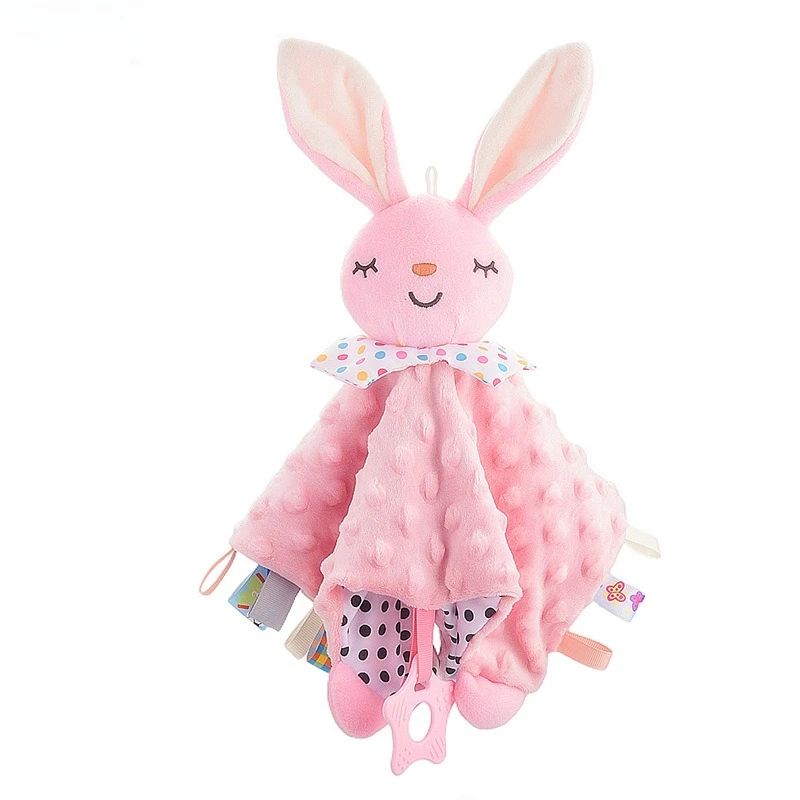 Muslin Baby Comfort Towel Cotton Comforter Blanket Soft Newborn Sleeping Dolls Kids Fashion Sleep Toy Soothe Appease Towel Bibs